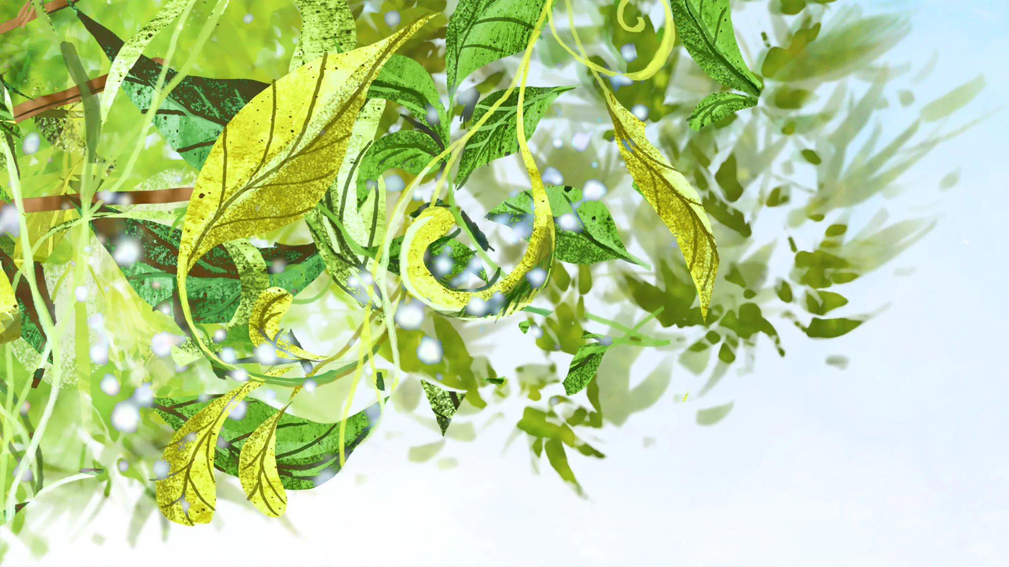 kwietna łąka - detal 1