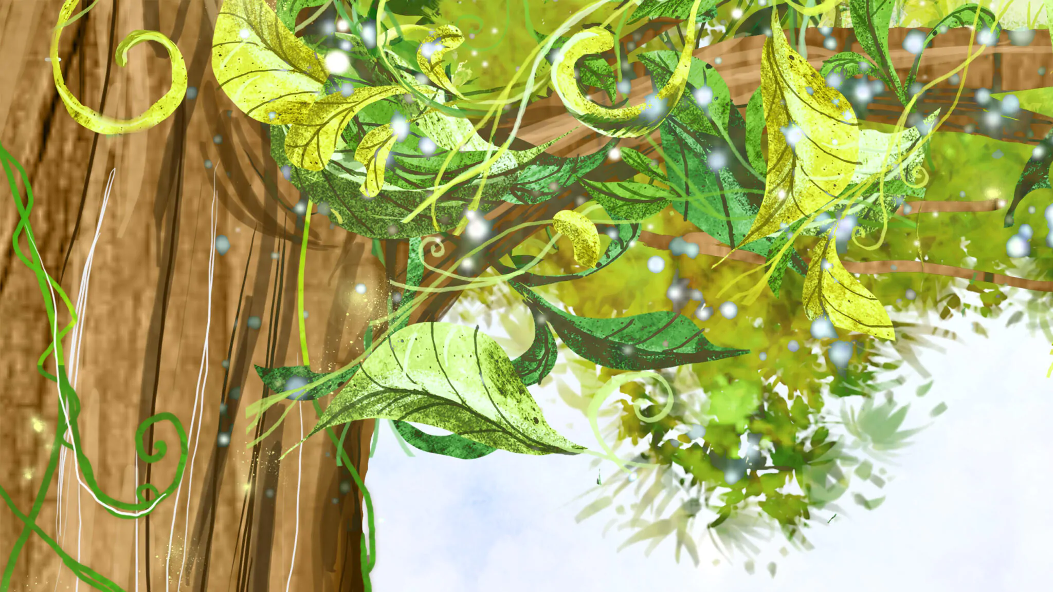 kwietna łąka - detal 2