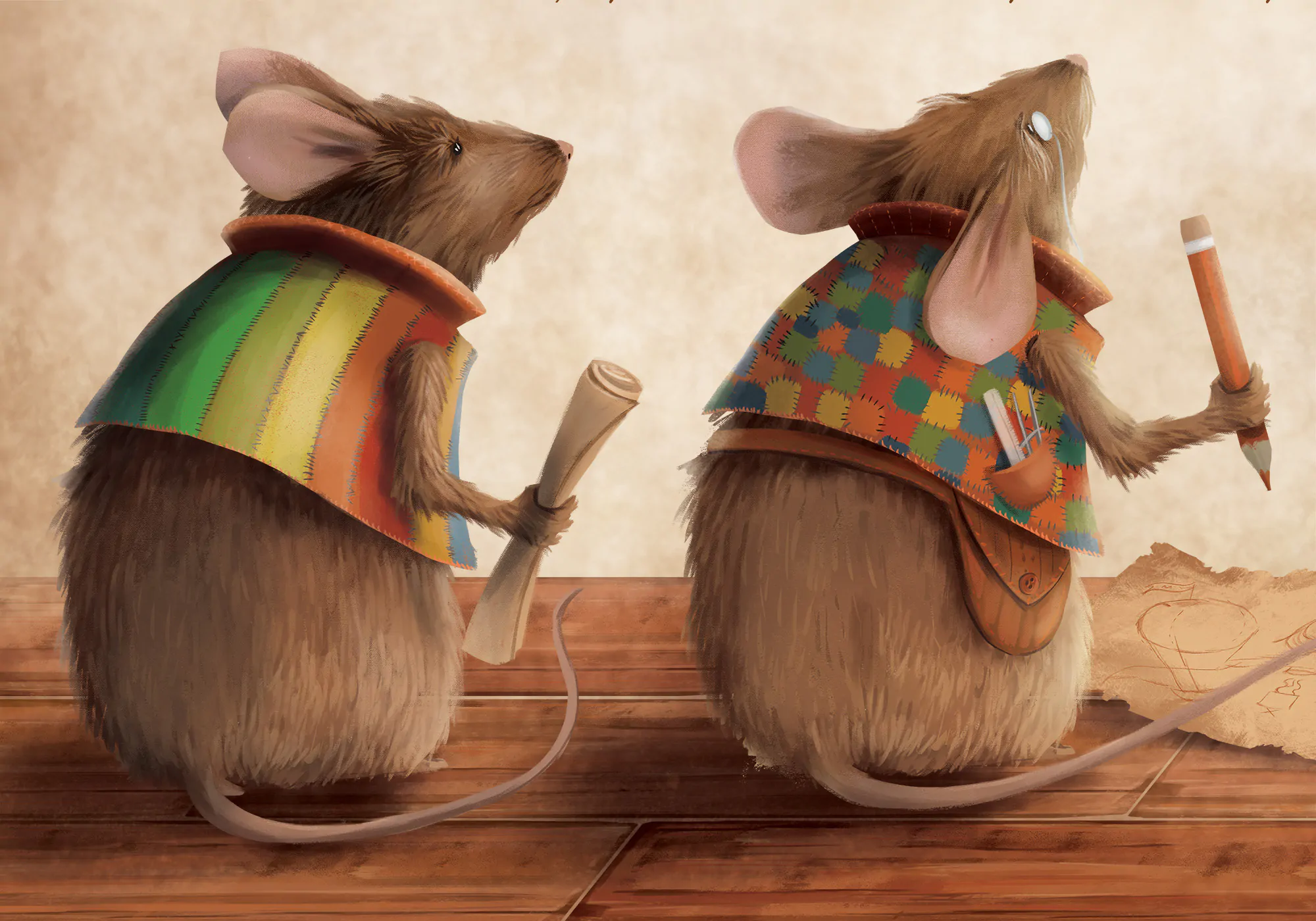 mysia myśl - detal 1