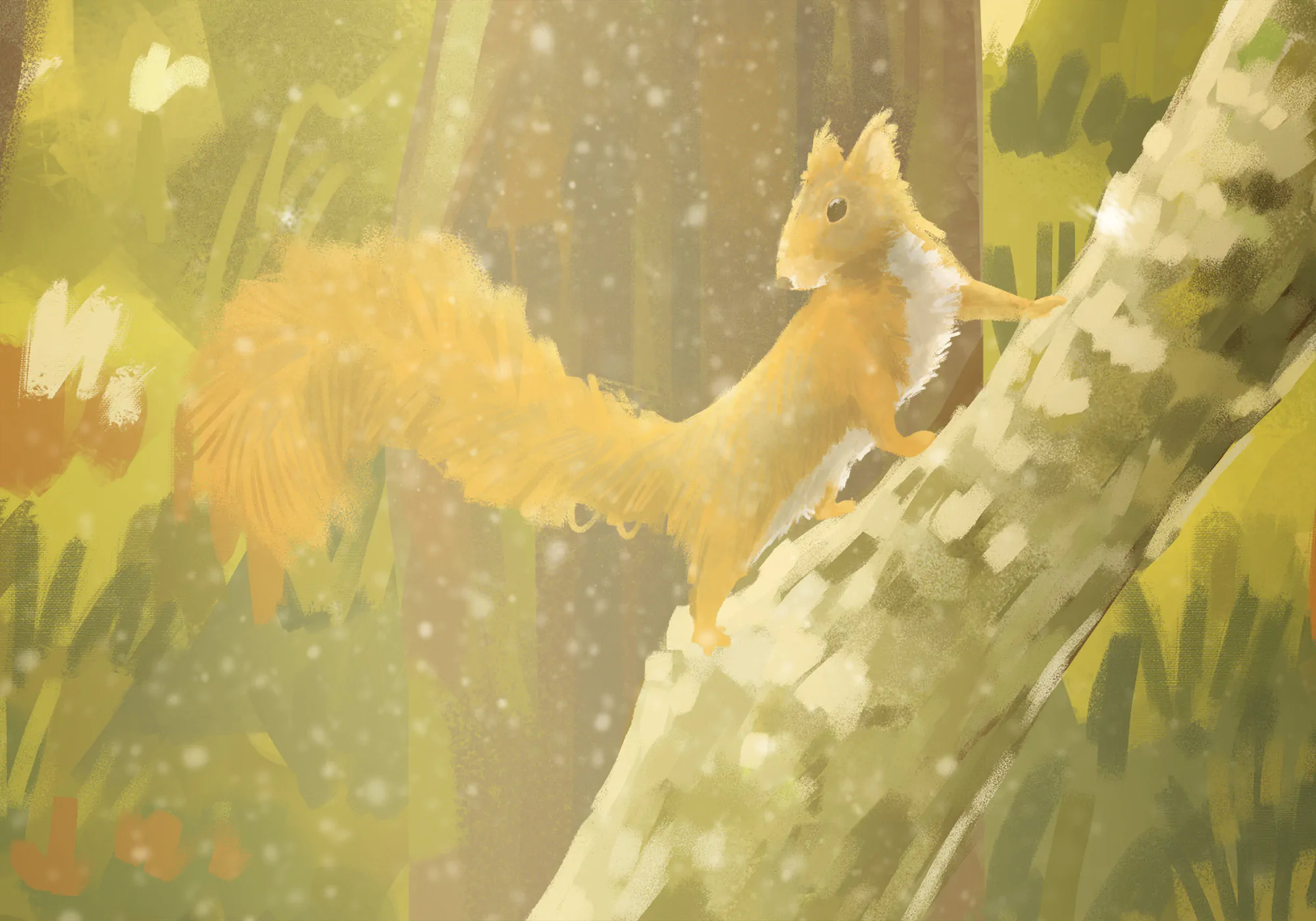 myszny las - detal 2