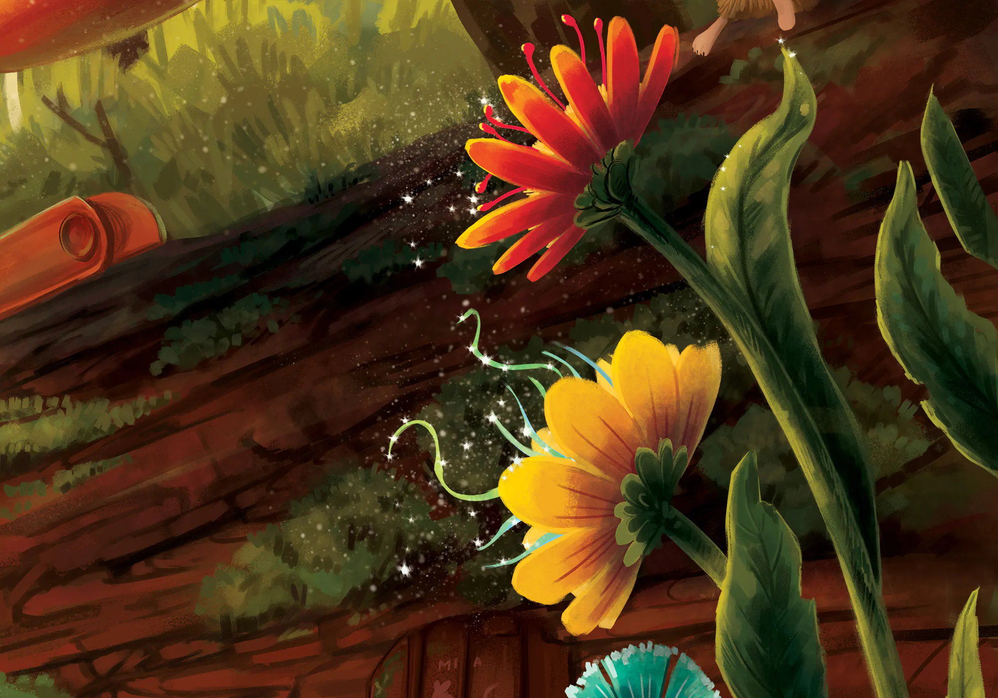 myszny las - detal 3