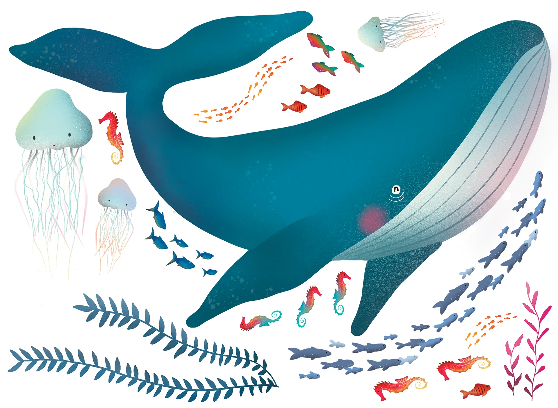 naklejka podwodny świat